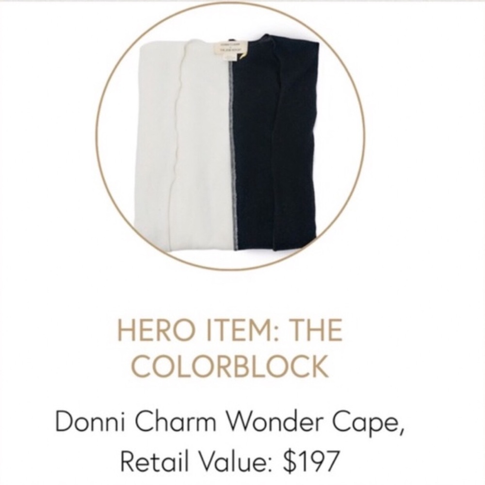 🎊SOLD OUT🎊Donni Charm x Zoe Report Cape - Picture 7 of 8